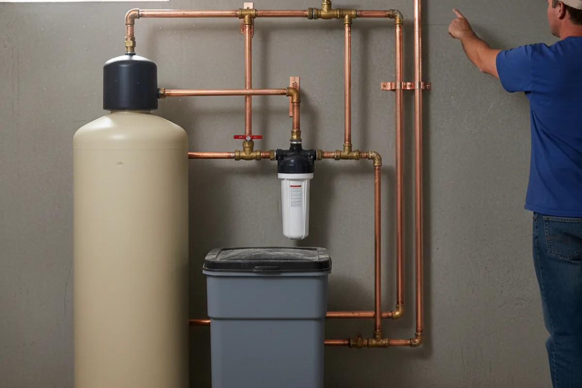 Whole-house water treatment system installed in Fort Towson